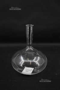 Glass Vase Blown Height 20 Cm