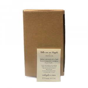 Quadretto Angelo del Miele vestito lilla 10.5x19.5 cm - Beccalli for Life