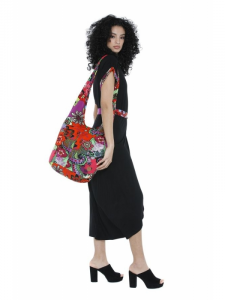 Coloured summer women's bag