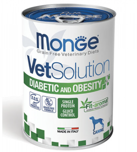 Monge - VetSolution Canine - Diabetic and Obesity - 400gr