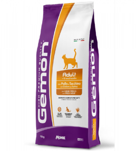 Gemon Cat - Adult - Pollo e Tacchino - 10 kg