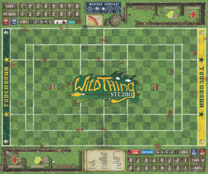 MINI Blood Bowl Pitch 20mm - Fantasy Football Pitch - Wildthing