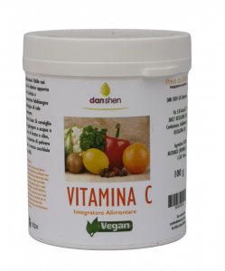 Acido ascorbico (vitamina C) polvere integratore alimentare 100g