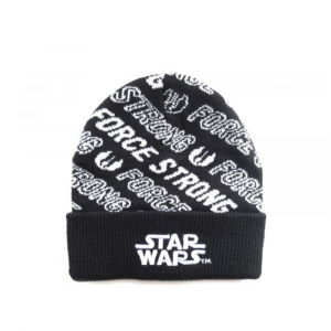 Cappello nero Star Wars invernale taglia unica