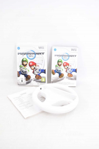 Videospiel Wii Mario Kart + Lenkrad