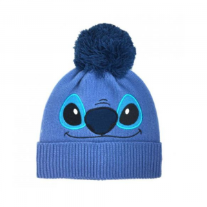 Cappello azzurro Lilo & Stitch invernale taglia unica