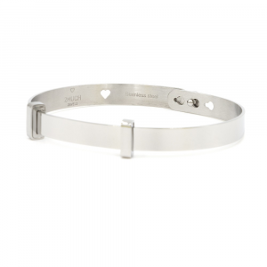 2MUCH Jewels Bracciale Componibile Basic - Steel nome Elisa