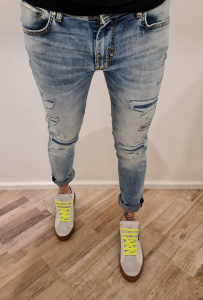 Jeans rotture con toppa antony morato