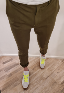 Pantalone liujo  in Jersey verdone 