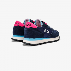 Sneakers Sun68 Ally Solid Nylon - Navy Blue