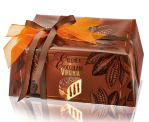 Colomba ricoperta e farcita al Cioccolato 850 g - Virginia