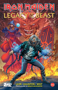 Fumetto: Heavy Metal: Iron Maiden - Legacy of the Beast (cartonato) by Sprea Comics