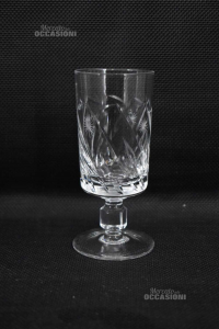 Brille Glas Geschnitzt 5 Stucke + 1 Mit Defekt