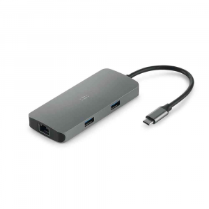 Aiino - Cluster Adattatore multiplo USB-C (7 porte) per MacBook e iPad