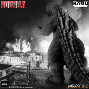 *PREORDER* Godzilla (1954) Kaiju Collective: GODZILLA [Black & White Edition] by Mezco