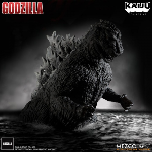 *PREORDER* Godzilla (1954) Kaiju Collective: GODZILLA [Black & White Edition] by Mezco