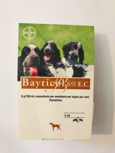 Bayticol 6% concentrato da 5 ml.