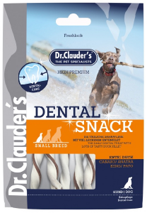 dental snack medium breed
 anatra Dr Clauder's 
 170 gr
