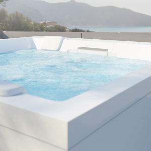 Mini spa pool with whirlpool Talent System 2.0 Time Relax Design