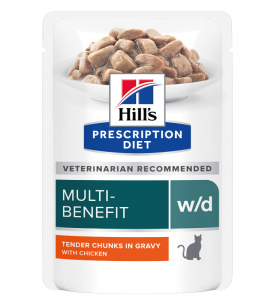 Hill's - Prescription Diet Feline - w/d - 85g x 6 buste