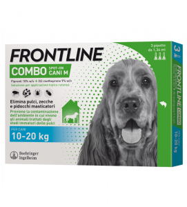 Frontline - Combo - Da 10 a 20 kg - 3 pipette