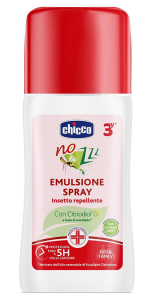 Antizanzare Emulsione spray insetto repellente ZANZA NO 100ml 3A+