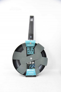 Pan Non-stick Blue Cook Home 26 Cm New