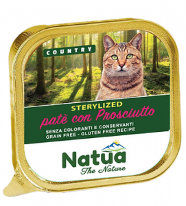 Natua Cat - Country - Sterilizzato - 100gr x 17 vaschette