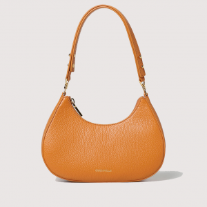 Borsa a Spalla Coccinelle Carrie Minibag in Pelle - Paprika