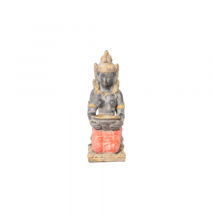 Statua Dea Tara porta candela in resina #AB42