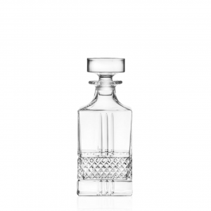 Bottiglia Quadra in vetro per whisky RCR Brillante cl 85