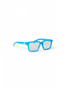 Off-White™ , Optical Style 27 Blue Con Lenti Anti luce Blu