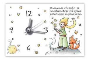 Orologio Estego tema Piccolo Principe con frase 3023187
