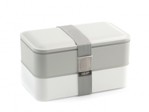 Portapranzo Bento Box grigio/bianco