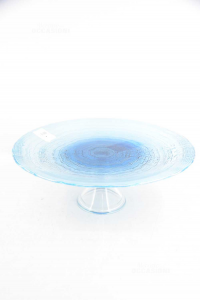 Plate Glass Backsplash Blue Degradè 33x10 Cm