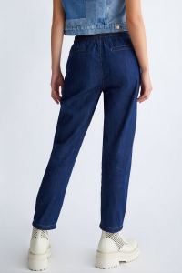 Eco-sustainable Jogging Pants in Denim