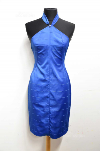 Kleid Frau Versace Jeans Couture Größe 28 / 42 Blau