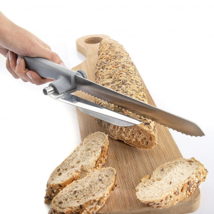 Coltello da pane con guida di taglio regolabile Kutway