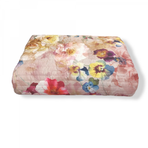 Double satin sheets-bedspread MIRABELLO Bloom Cascade