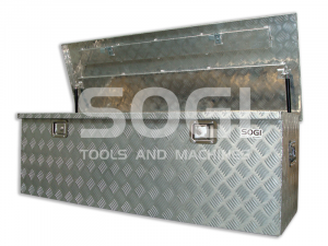 Baule portautensili porta attrezzi cassone SOGI BLE-148 in alluminio bauli