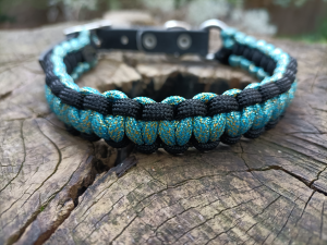 COLLARE PARACORD SKY BLUE