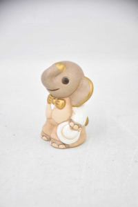 Object Ceramic Thun Elephant Dress H 7 Cm