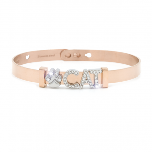 2MUCH Jewels Bracciale Componibile Basic - Rose Gold nome Cat