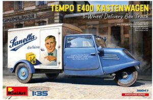 Tempo E400 Kastenwagen 3-Wheel Delivery Box Truck