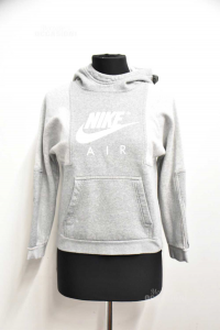 Sweatshirt Boy Nike Grey Size.m 137 / 147 Cm 12 Years