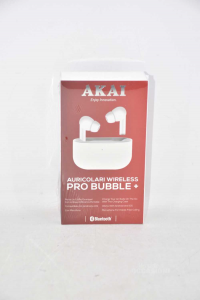 Auricolari Wireless Akai Pro Bubble + Nuovo