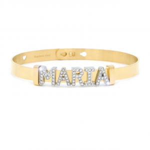 2MUCH Jewels Bracciale Componibile Basic - Gold nome Maria