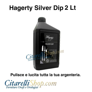 HAGERTY SILVER DIP 2 LT.
Liquido disossidante x la Pulizia di Argento, Rame, Ottone.