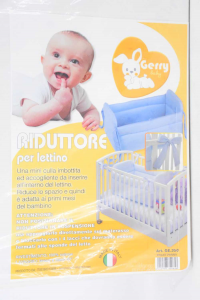 Gerry Baby Reducer Ge350 Per Bed White Panna + Mosquito Net,reducer Per Baby Egg