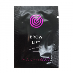 Lozione Step 1 BROW LIFT Lavender - 5 bustine monodose 1,5 ml per trattamento laminazione sopracciglia, brow lift. Maxymova®